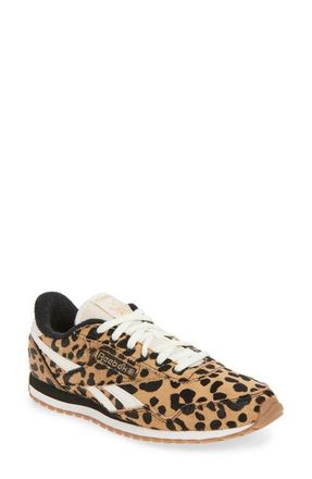 Reebok Classic AZ Sneaker in Cheetah/Black/Chalk at Nordstrom, Size 10.5