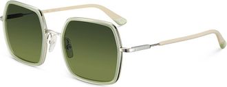 Etnia Barcelona Azahara GR Womens Sunglasses Green Size 53