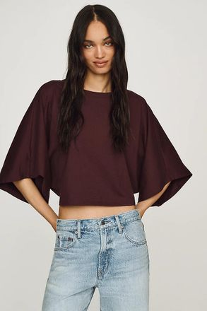 Pilcro Cotton Poncho Tee