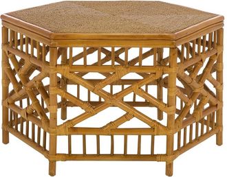 Safavieh Couture Frederica Rattan Coffee Table