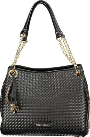 Valentino Black Polyurethane Women Womens Bag