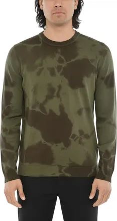 Woolrich Green Tie-Dye Sweater