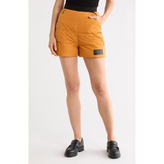Longchamp Quilted Shorts in Saffron at Nordstrom Rack, Size Small