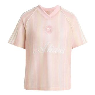 adidas (WMNS) adidas Summer Glow Knitted Oversized Asia Sizing Sandy Pink KY3161