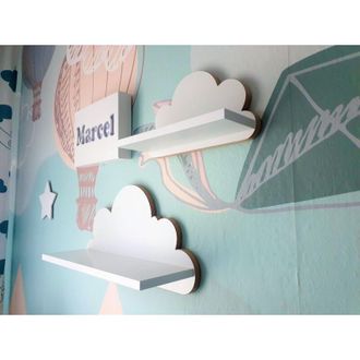 OEM Estanter&iacute;as Nube Juego De 2 Ibiza - Elegancia