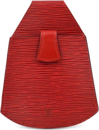 Louis Vuitton 1992 Épi leather belt pouch - women - Leather - One Size - Red