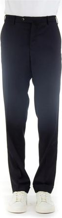 Pantaloni Torino Pantalone in lana comfort - Heren - Chinos - Blauw - 3XL - Wol - Broeken