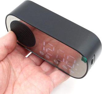 OEM Radiosveglia Digitale - Sveglia Portatile Con Altoparlante Bluetooth E Ampio Display Led, Ideale Come Radiosveglia Mattutina In Camera Da Letto O In U
