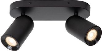 Lucide Lucide PUNCH - Twin Ceiling Spotlight - 2xGU10 - Black