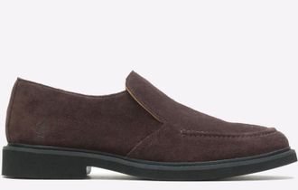 Hush Puppies Earl Shoe Mens - Brown Suede - Size UK 10