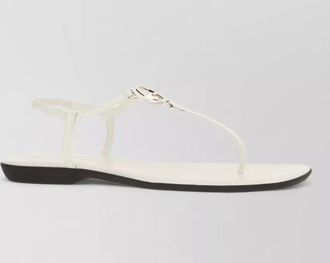 Gucci leather slides
