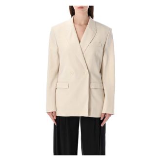 Isabel Marant Dames, Jassen, Beige, Maat: S Zijde