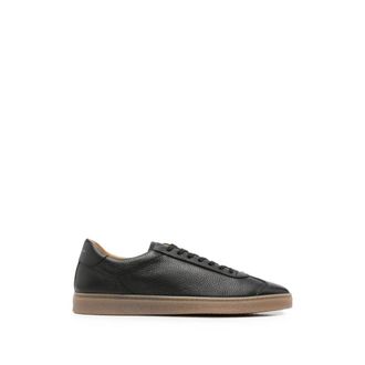 Henderson Baracco Pebbled-leather Sneakers