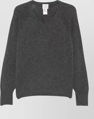 Alysi cashmere v-neck jumper