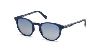 Timberland TB9197 Polarized 91D Mens Sunglasses Blue Size 50