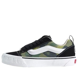 Vans x BAPE Premium Knu Skool Camo Green VN000Z39W09