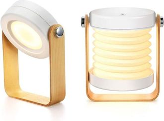 OEM Lampe De Chevet - Touch Dimmable - Rechargeable 1200 Mah - Portable Pliable - 19.4 X 14.2 X 3.7 Cm - 1 Piece