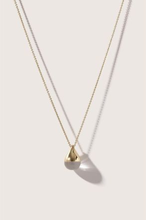 Otiumberg 14kt Gold Vermeil Stilla Quartz Necklace in Yellow Toned Gold at Nordstrom