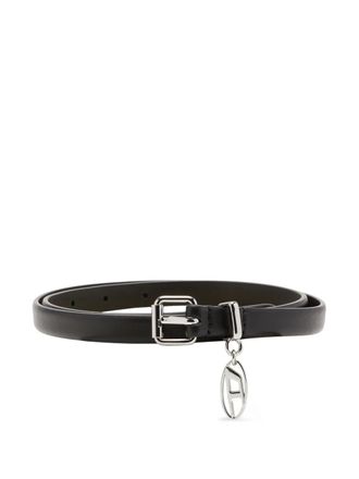 Diesel B-Charm-Oval D belt - women - Bovine Leather (top grain) - 100 - Black