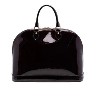 Louis Vuitton Pre-owned Handbags, female, Purple, Size: ONE SIZE Pre-owned Alma GM