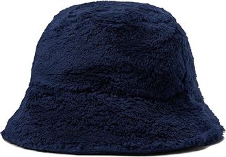 Carve Designs Sherpa Bucket Womens Hat Traditional Womens Hats Navy, Polyester