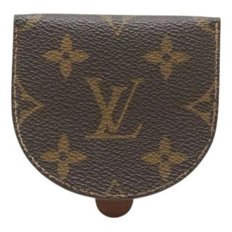 Louis Vuitton Pre-owned Bags, female, Brown, Size: ONE SIZE Pre-owned Porte Monnaie Cuvette Monogram Coin Case