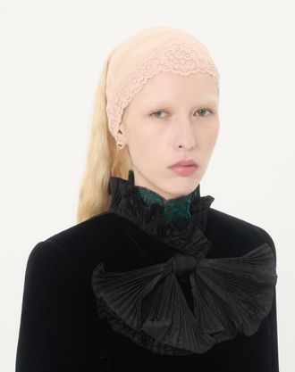 Valentino Garavani Orecchini Coeur Royal In Metallo, Smalto E Cristalli Swarovski Donna ORO/CRYSTAL UNI