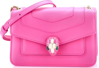 Bulgari Serpenti Forever Shoulder Bag Leather Mini