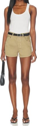 Citizens Of Humanity Abita Short In Golden