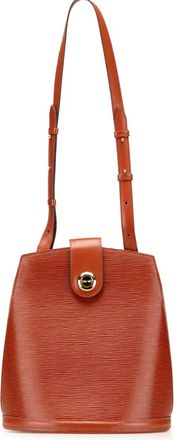 Louis Vuitton Borsa a spalla Cluny in pelle Epi 1994 - Marrone