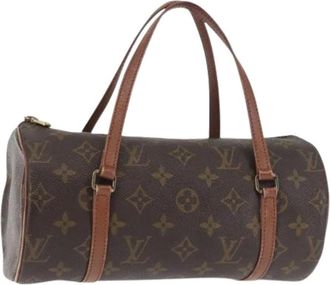 Louis Vuitton Pre-owned Handbags, female, Brown, Size: ONE SIZE Pre-owned Canvas Handbag