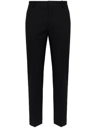 Alexander McQueen Pantalon met toelopende pijpen - Zwart