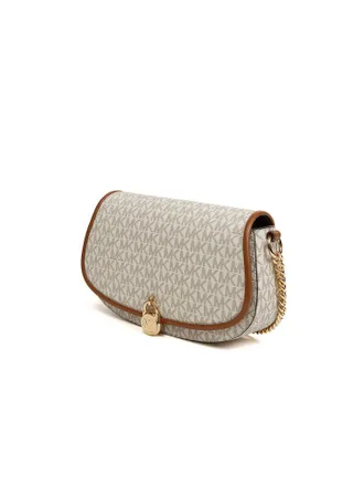 Michael Kors Womens Crossbody Bag Vanilla Leather | Polyurethane Crossbody-bags