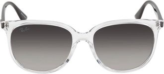 Ray-Ban Grey Gradient Square Ladies Sunglasses RB4378 647711 54