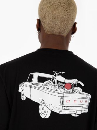 Deus T-shirt Carby pickup black