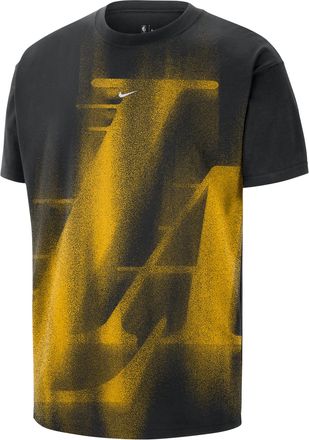 Nike Mens Los Angeles Lakers Basketball T-Shirt in Black | IO6321-010