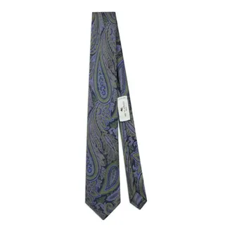 Etro Etro, Ties, male, Blue, Size: ONE SIZE Paisley Tie