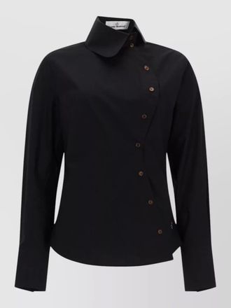 Vivienne Westwood shirt long sleeves fitted cut structured collar