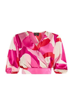 Faina Blouse Dames Roze Veelkleurig