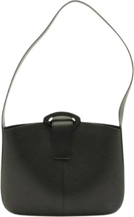 Louis Vuitton Pre-owned Epi Shoulder Bag - Dames - Vintage Schoudertas - Zwart - ONE Size - Leer - Vintage