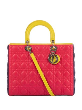 Dior 2010s quilted shoulder bag - Pink