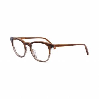 MOREL Mens 10175O Square Eyeglasses In Brown Fade Grey Mo06