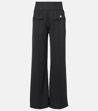 スパッツ・レギンス Courreges Black Stretch Nylon Leggings Courrèges Black Stretch Nylon Leggings Courreges