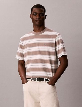 Calvin Klein Cotton Stretch Stripe T-shirt