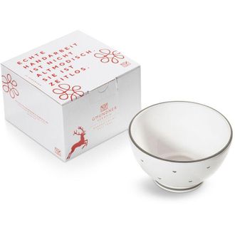 Gmundner Keramik Gmundner Keramik - Herzerl Gris, Bol Para Cereales Grande (&oslash; 14cm)en Caja