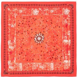 Zadig&Voltaire Blondie 62 Bandana Silk Scarf in Passion at Nordstrom