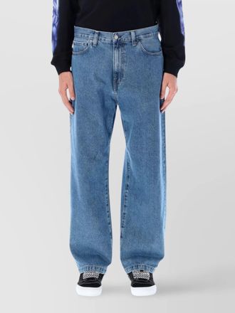 Carhartt Work in Progress loose tapered denim pant rivets