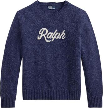 Ralph Lauren Logo-intarsia Crew-neck Sweater