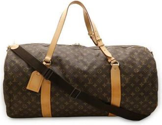Louis Vuitton Pre-owned Canvas Weekendtas - unisex - Vintage Weekendtas - Bruin - ONE Size - Vintage