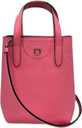 Ferragamo Pre-owned Mini Bags, female, Pink, Size: ONE SIZE Pre-owned Mini Shoulder Bag